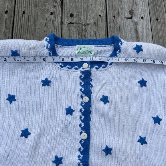 The Quacker Factory women's 2X cardigan sweater sailboats boats - Picture 13 of 16